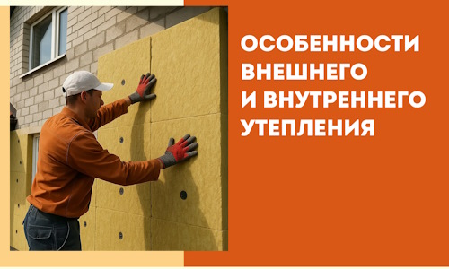 Какие особенности внешнего и внутреннего утепления в Химках
