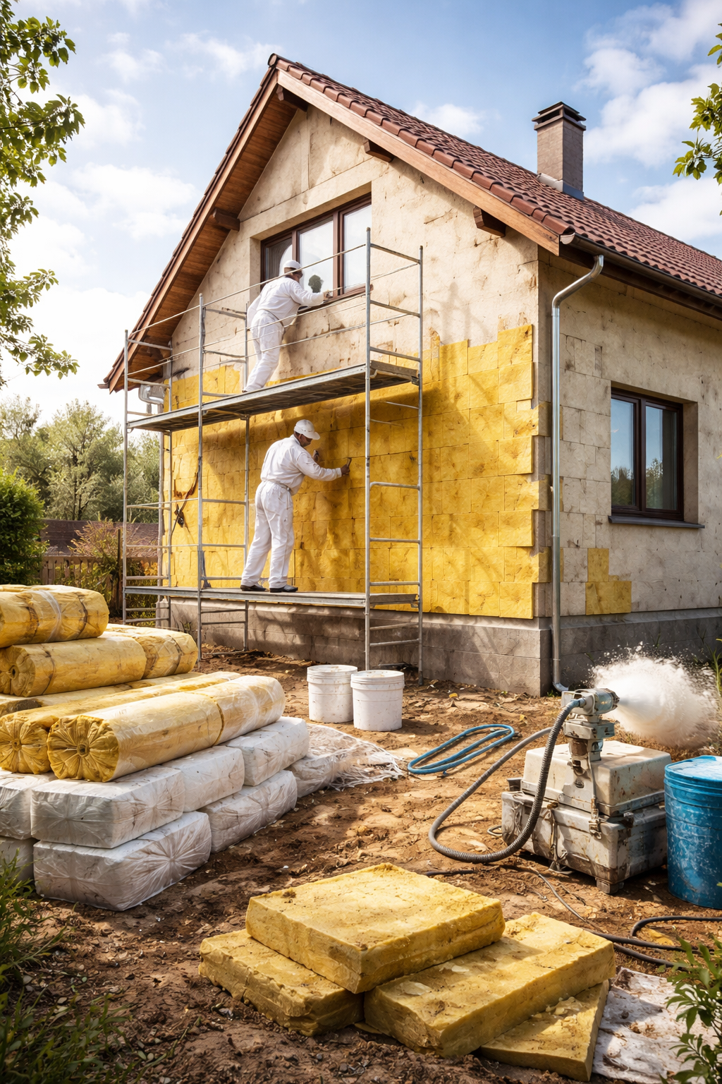 Профессиональное утепление домов в Химках — тепло, надежность, экономия